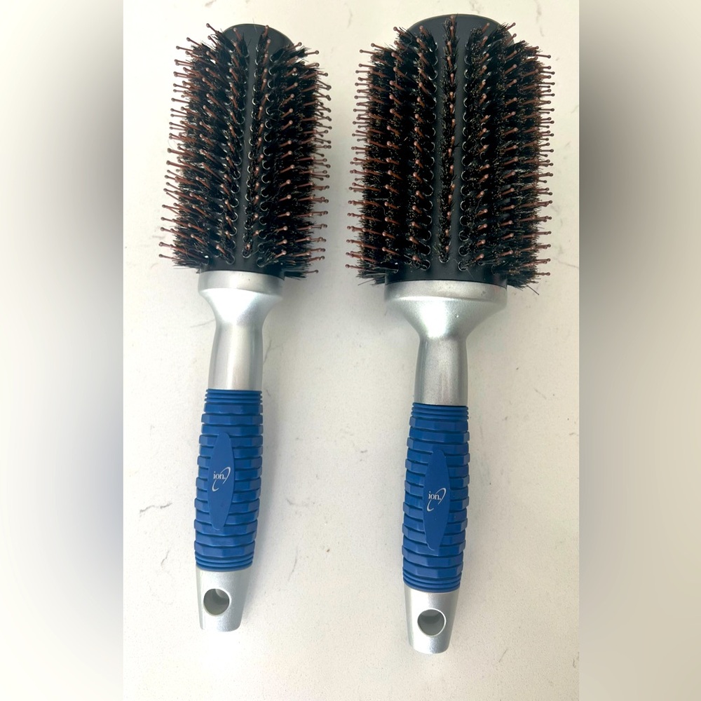 Ion Ceramic Thermal Round Brushes 1 1/2 Inch and 2 inch